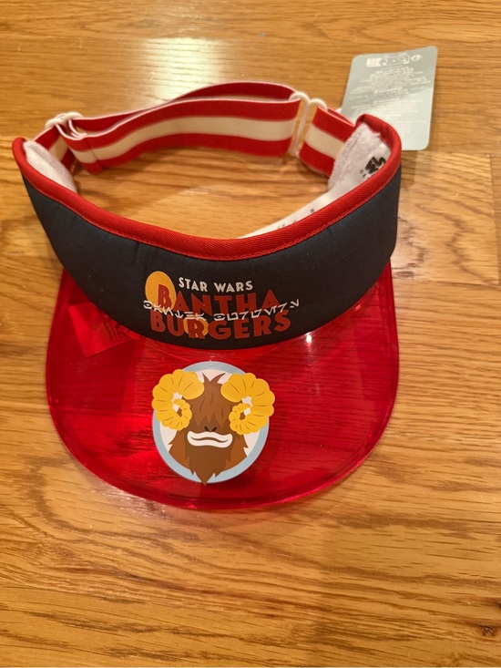 Star Wars Other - Star Wars Bantha Burgers Kids Red Visor hat Father’s Day